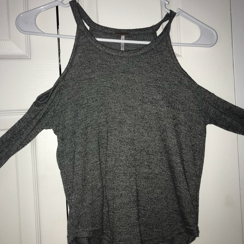 Juniors Cold Shoulder Sweater